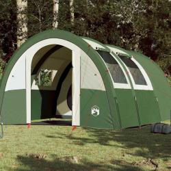 Tente de camping tunnel 4 personnes vert imperméable alsavelo