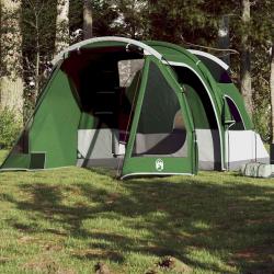 Tente de camping tunnel 4 personnes vert imperméable alsavelo