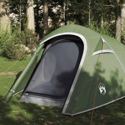 Tente de camping tunnel 3 personnes vert imperméable alsavelo