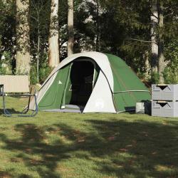 Tente de camping de cabine 4 personnes vert imperméable alsavelo