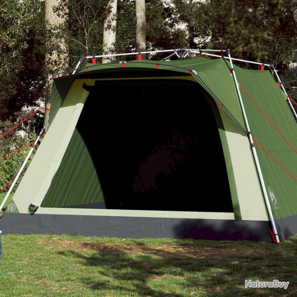 Tente de camping cabine 4 personnes vert libration rapide alsavelo