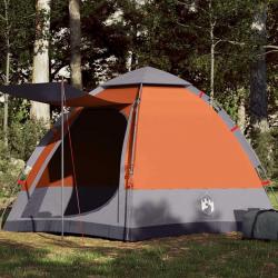 Tente de camping cabine 4 personnes libération rapide alsavelo