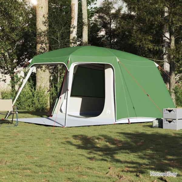 Tente de camping avec dme porche 5 personnes vert impermable alsavelo