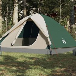 Tente de camping à dôme 6 personnes vert imperméable alsavelo