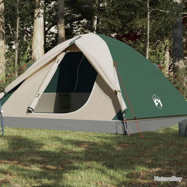 Tente de camping  dme 6 personnes vert impermable alsavelo