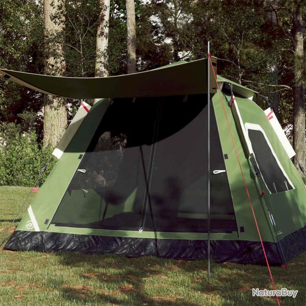 Tente de camping  dme 5 personnes vert libration rapide alsavelo