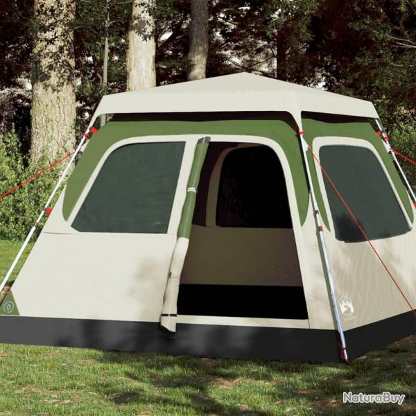 Tente de camping  dme 4 personnes vert libration rapide alsavelo