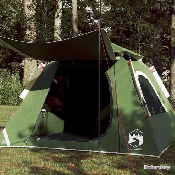 Tente de camping  dme 4 personnes vert libration rapide alsavelo