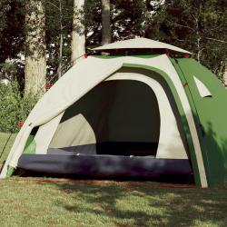 Tente de camping à dôme 4 personnes vert libération rapide alsavelo