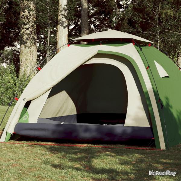 Tente de camping  dme 4 personnes vert libration rapide alsavelo