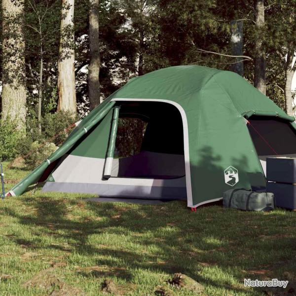 Tente de camping  dme 4 personnes vert impermable alsavelo
