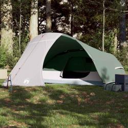 Tente de camping à dôme 4 personnes vert imperméable alsavelo