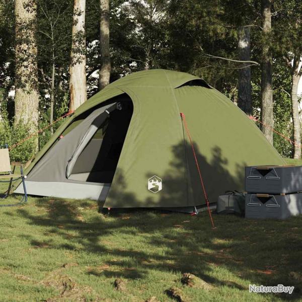Tente de camping  dme 3 personnes vert olive impermable alsavelo