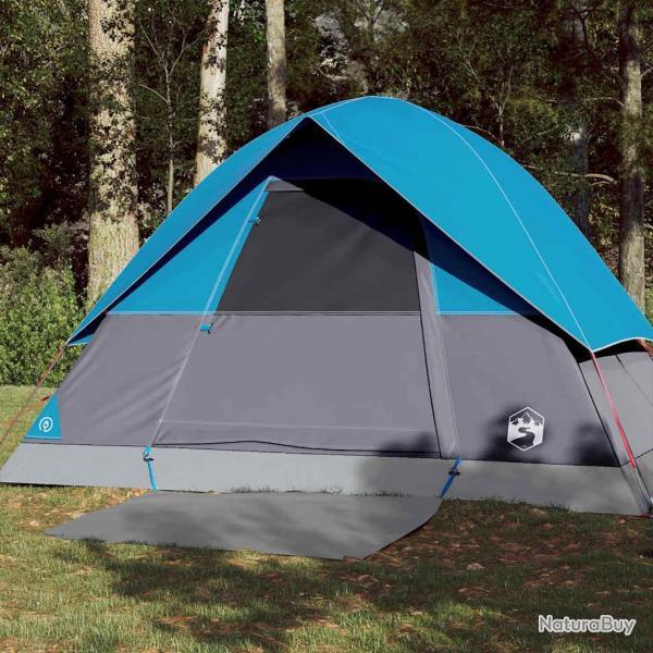 Tente de camping  dme 3 personnes bleu impermable alsavelo