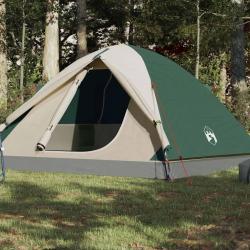 Tente de camping à dôme 3 personne vert imperméable alsavelo
