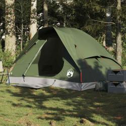 Tente de camping à dôme 2 personnes vert olive imperméable alsavelo