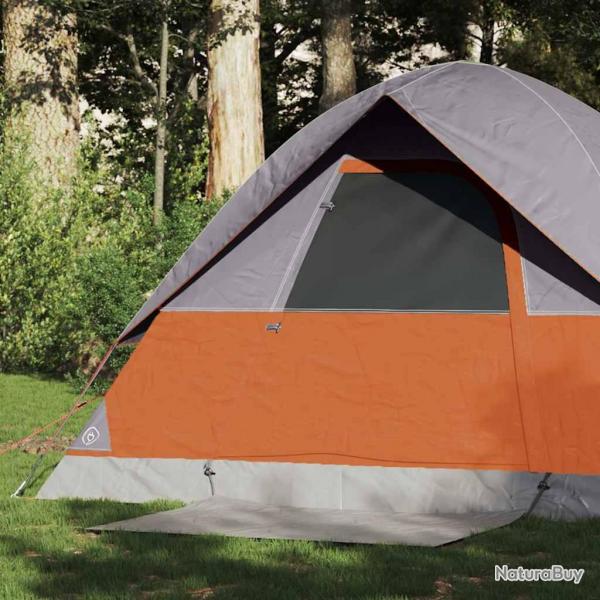 Tente de camping  dme 2 personnes orange impermable alsavelo