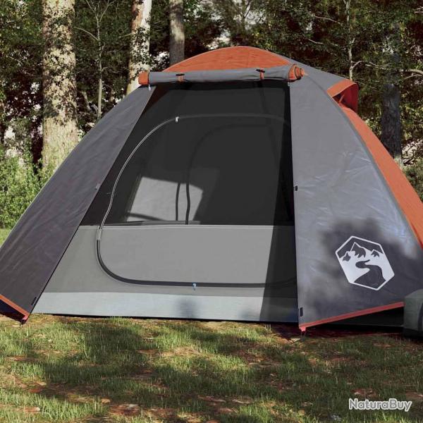 Tente de camping  dme 2 personnes orange impermable alsavelo