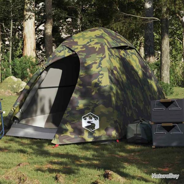 Tente de camping  dme 2 personnes camouflage impermable alsavelo
