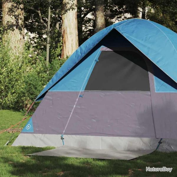 Tente de camping  dme 2 personnes bleu impermable alsavelo