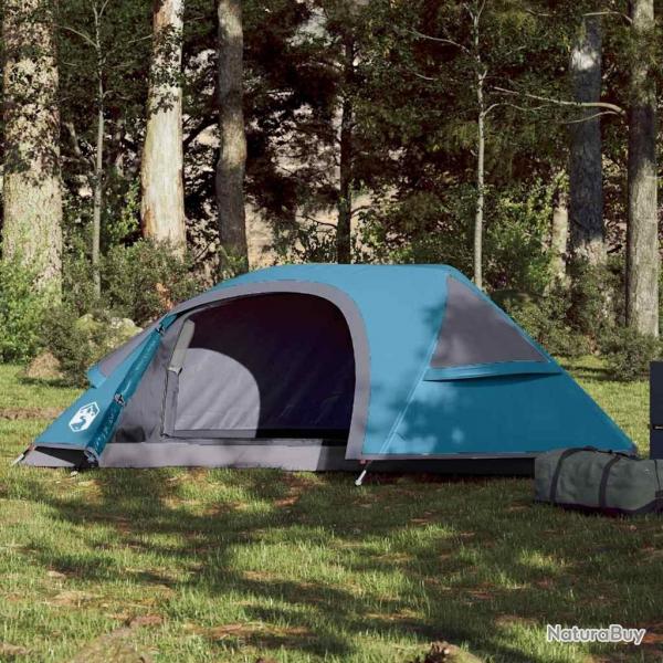 Tente de camping  dme 1 personne bleu impermable alsavelo