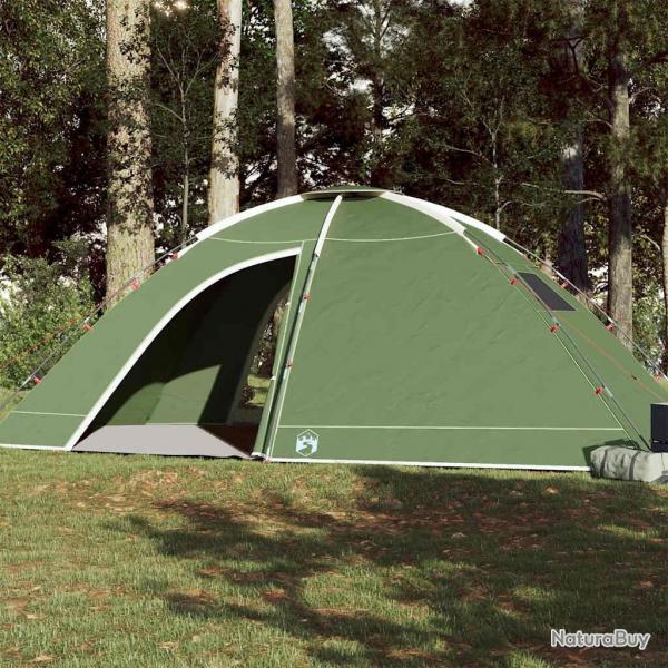 Tente de camping 8 personnes vert impermable alsavelo