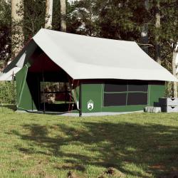 Tente de camping 5 personnes vert imperméable alsavelo