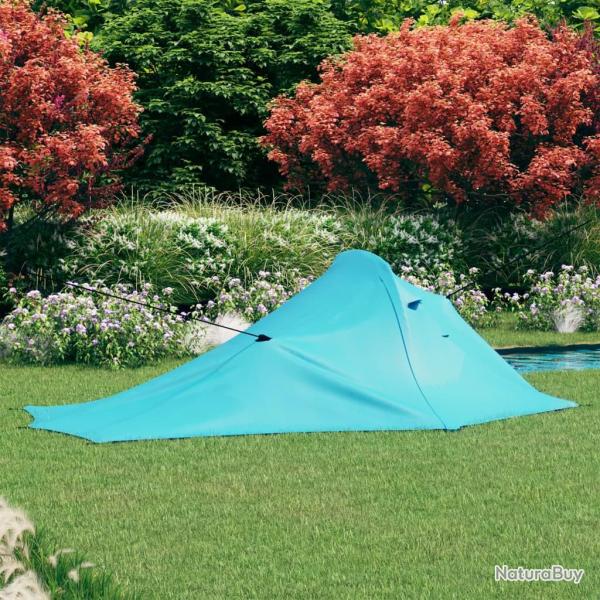 Tente de camping 317x240x100 cm Bleu alsavelo