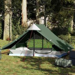 Tente de camping 2 personnes vert imperméable alsavelo