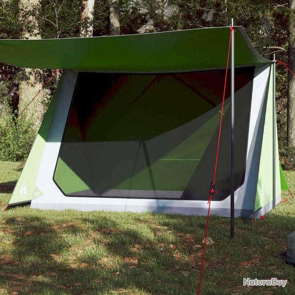 Tente de camping 2 personnes vert impermable alsavelo