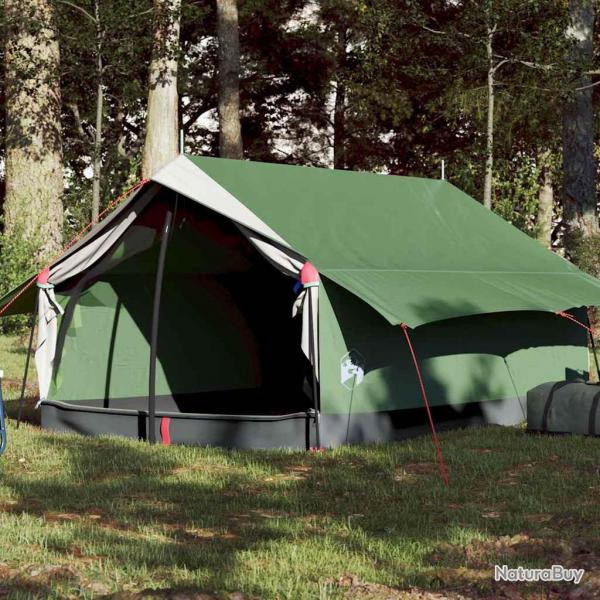Tente de camping 2 personnes vert impermable alsavelo