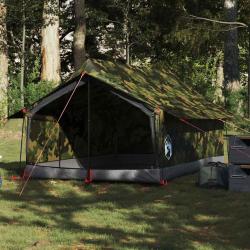 Tente de camping 2 personnes camouflage imperméable alsavelo