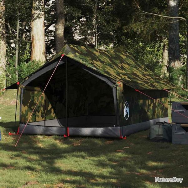 Tente de camping 2 personnes camouflage impermable alsavelo