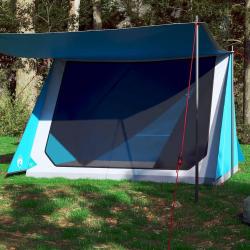 Tente de camping 2 personnes bleu imperméable alsavelo