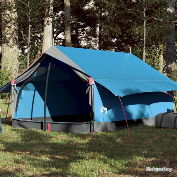 Tente de camping 2 personnes bleu impermable alsavelo