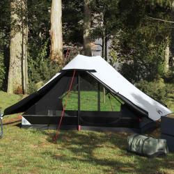 Tente de camping 2 personnes blanc tissu occultant imperméable alsavelo