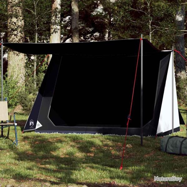 Tente de camping 2 personnes blanc tissu occultant impermable alsavelo