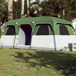 Tente de cabine familiale 9 personnes vert imperméable alsavelo