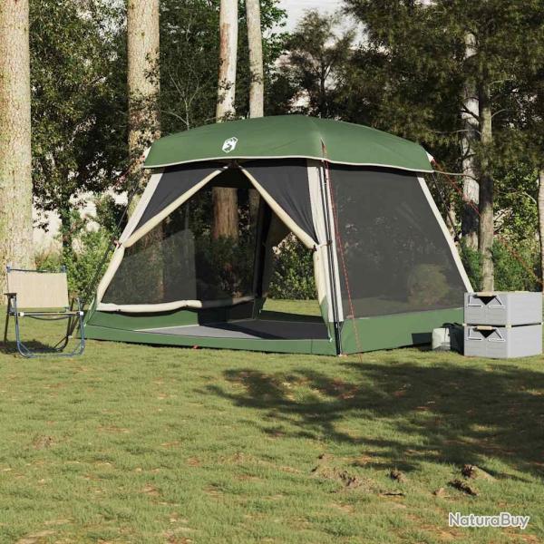 Tente de cabine familiale 6 personnes vert impermable alsavelo