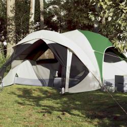 Tente de cabine familiale 6 personnes vert imperméable alsavelo