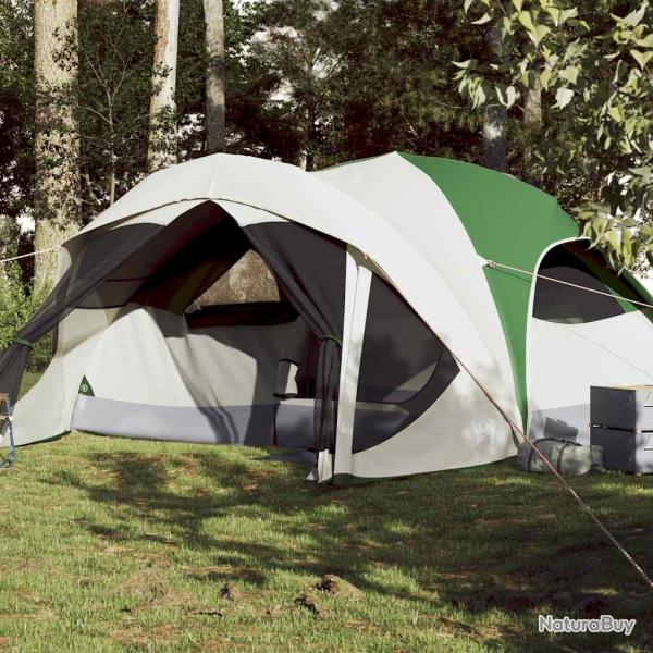 Tente de cabine familiale 6 personnes vert impermable alsavelo