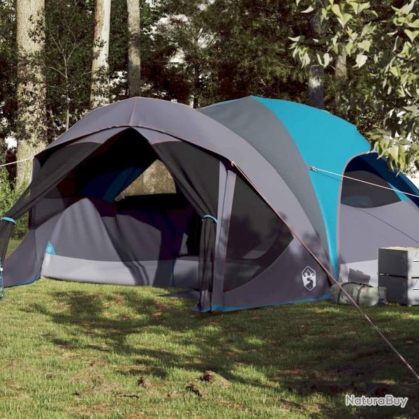 Tente de cabine familiale 6 personnes bleu impermable alsavelo