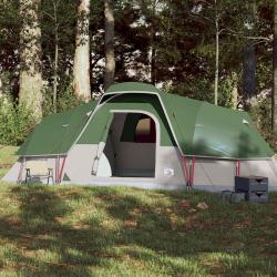 Tente à dôme 11 personnes vert imperméable alsavelo