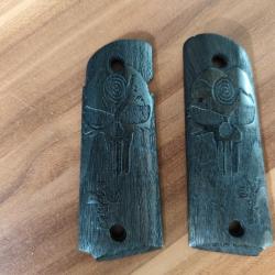 Plaquettes bois colt 1911