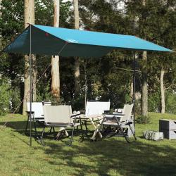 Bâche de camping bleu 360x294 cm imperméable alsavelo