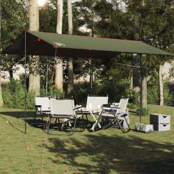 Bâche de camping vert olive 506x306 cm imperméable alsavelo