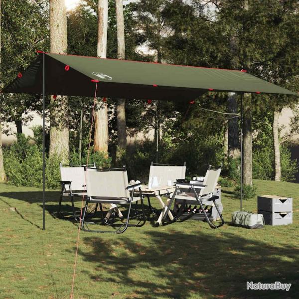 Bche de camping vert olive 506x306 cm impermable alsavelo