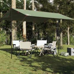 Bâche de camping vert 400x294 cm imperméable alsavelo