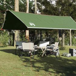 Bâche de camping vert 500x294 cm imperméable alsavelo