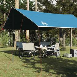 Bâche de camping bleu 460x305x210 cm imperméable alsavelo
